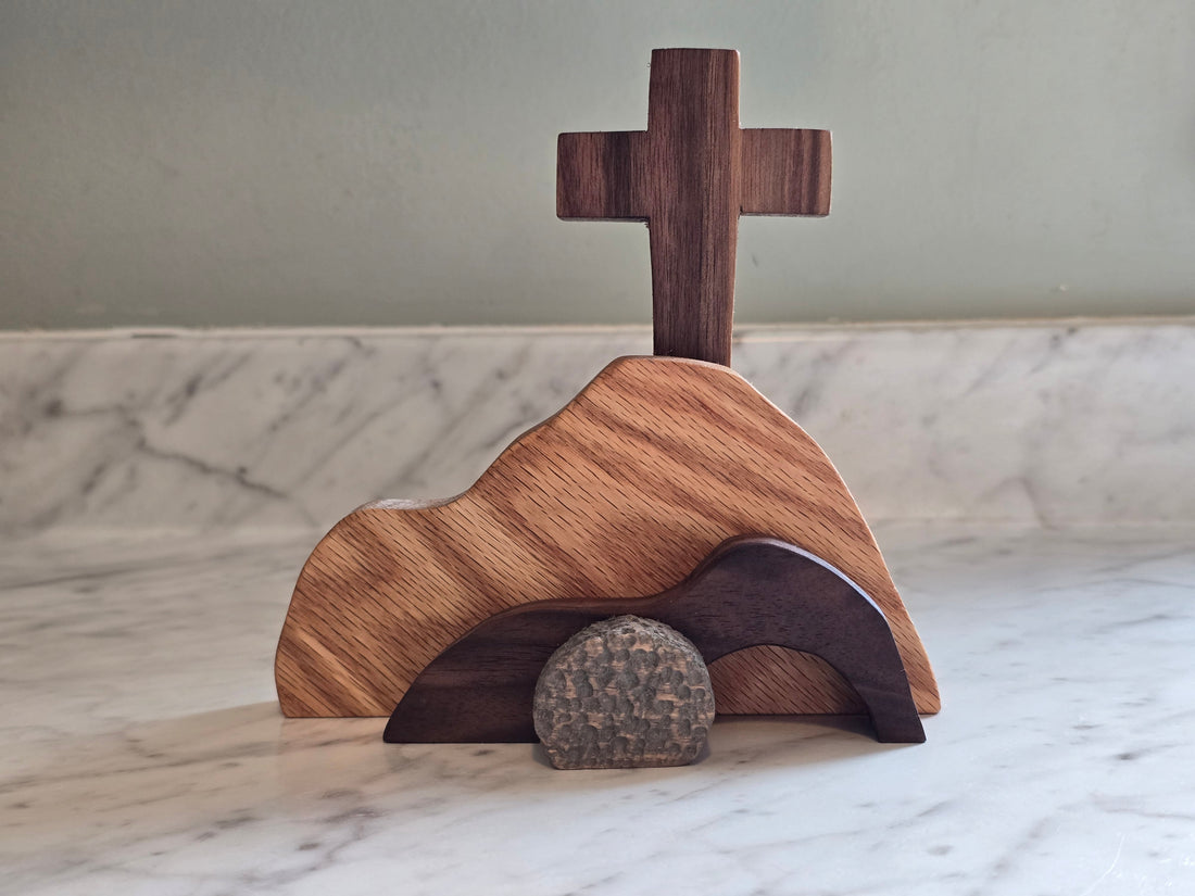 I Hand-Cut Every Piece of The Empty Tomb Set and Why It Matters